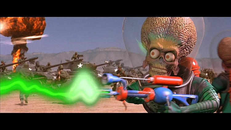 הסרט "הפלישה ממאדים"