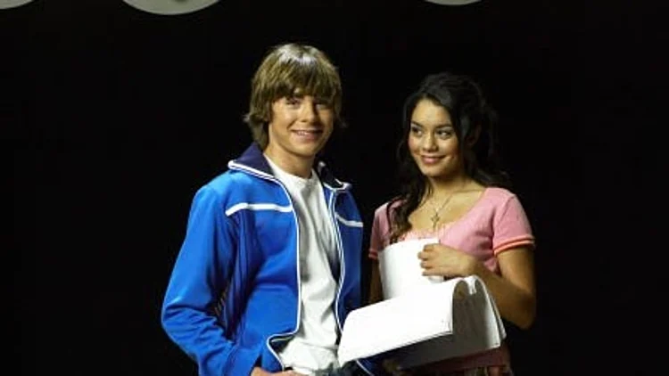 וונסה האדג'נס וזאק אפרון ב-high school musical