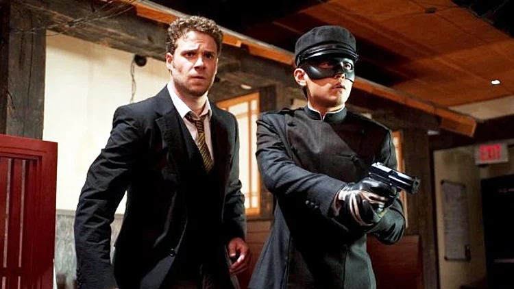 סת' רוגן וג'יי צ'ו בסרט Green Hornet