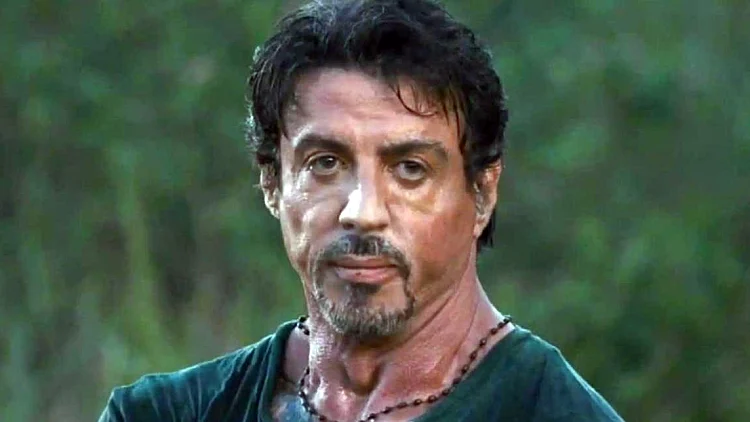 סילבסטר סטאלון בסרט הבלתי נשכחים - גרסה בהירה