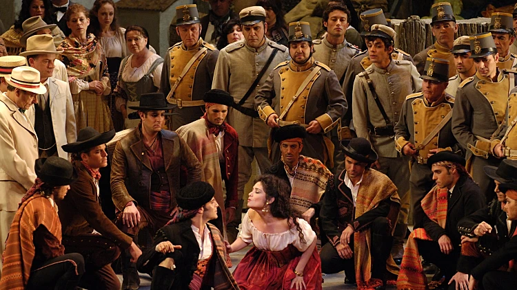 האופרה "כרמן" במצדה