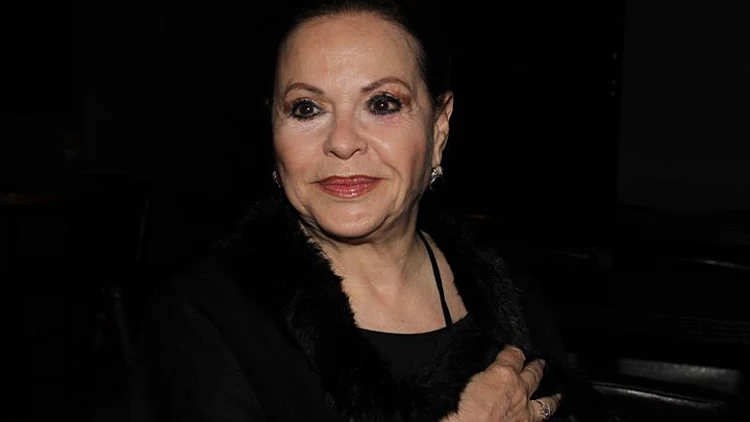 גילה אלמגור-מסיבת סיום צילומים של "ילדי ראש הממשלה"