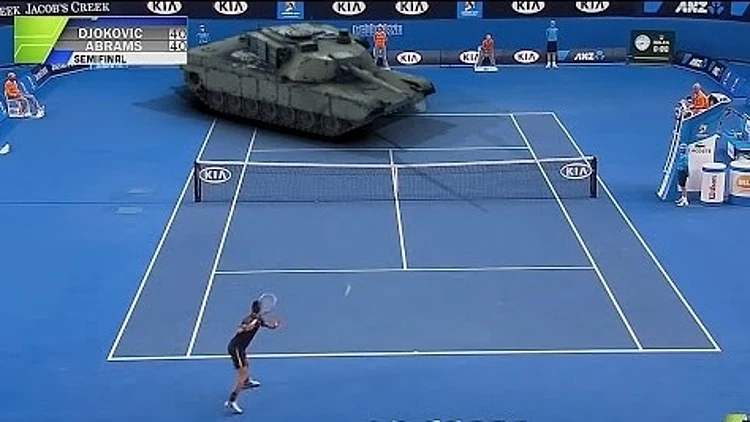 נובאק ג'וקוביץ'נגד טנק