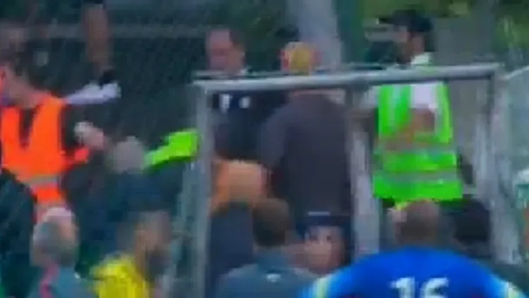 פעילים פרו פלסטיניים תוקפים את שחקני מכבי חיפה באוסטריה