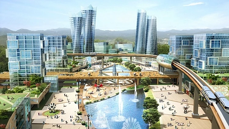 "עיר הרובוטים" של דרום קוריאה