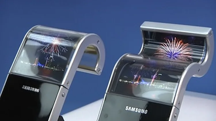 מסכים גמישים של סמסונג