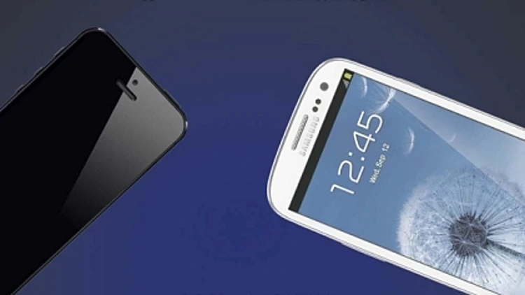 מודעה של סמסונג נגד אייפון 5