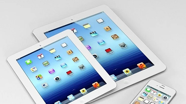 תמונות הדמיה של אייפד 7.85