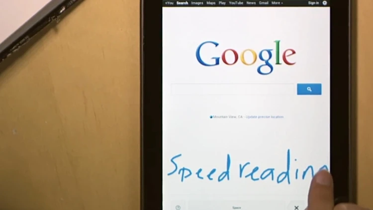 גוגל Handwrite - אפשרות חיפוש בכתב יד מהטאבלט והסמארטפון