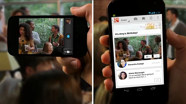 חדש בגוגל פלוס: שיתוף תמונות אוטומטי בזמן האירוע