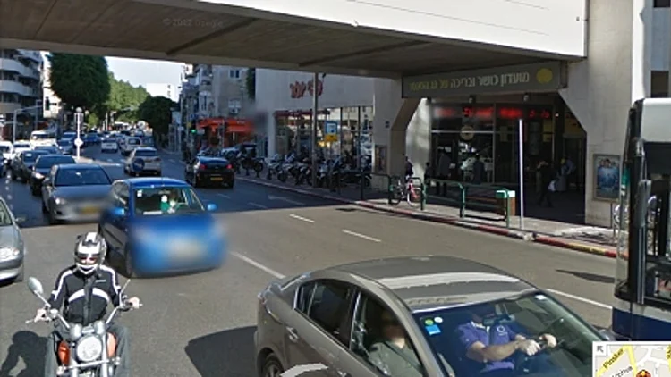 דיזנגוף סנטר בגוגל סטריט ויו