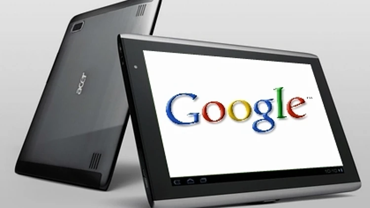 טאבלט גוגל - להמחשה בלבד לא לשימוש בהשקות!