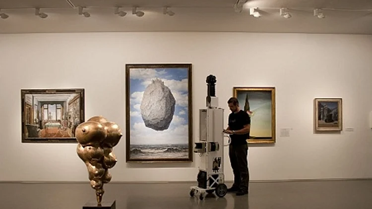 מצלמת גוגל במוזאון ישראל