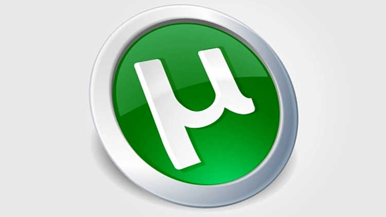 לוגו תוכנת הורדת הקבצים uTorrent