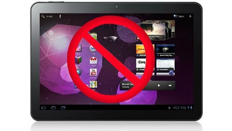 אפל נגד סמסונג גלקסי טאב 10.1