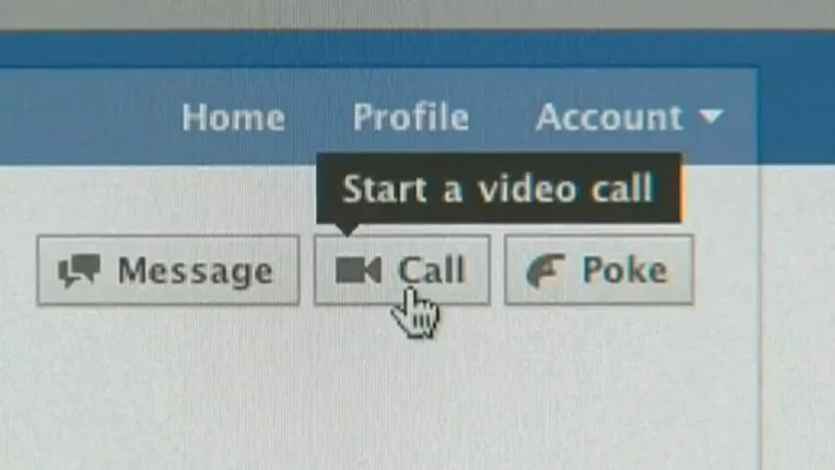 וידאו צ'ט בפייסבוק