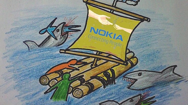 הרפסודה הבוערת של נוקיה