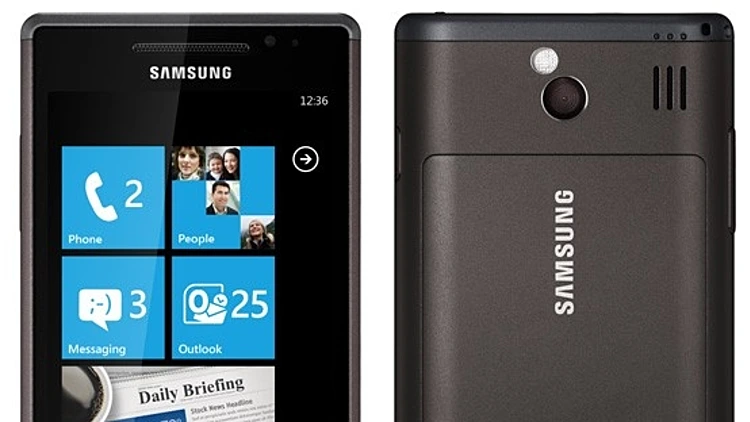 טלפון Windows 7 Phone שהושק: Samsung Omnia 7