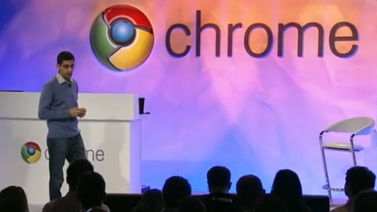 מסיבת עיתונאים גוגל כרום