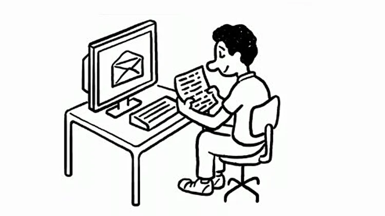 בדיקת הודעות אימייל