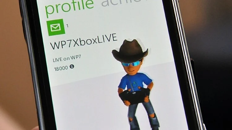 משחקי Xbox Live ב-Windows 7 Phone