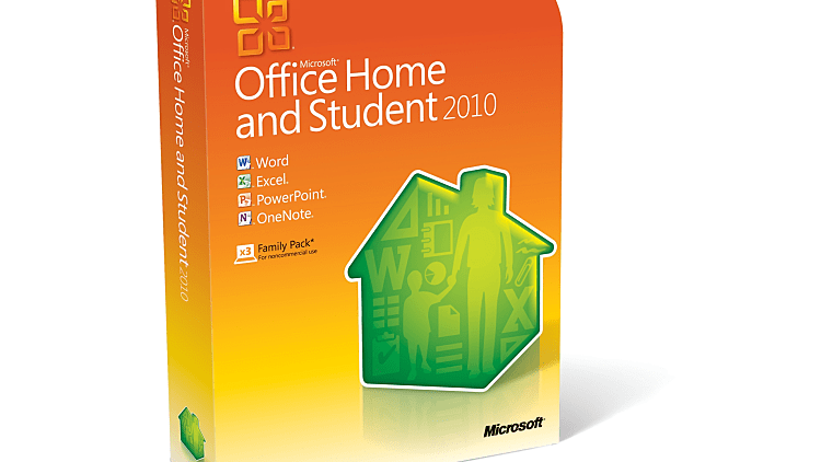 הגרסה הביתית והסטודנטילית של אופיס 2010