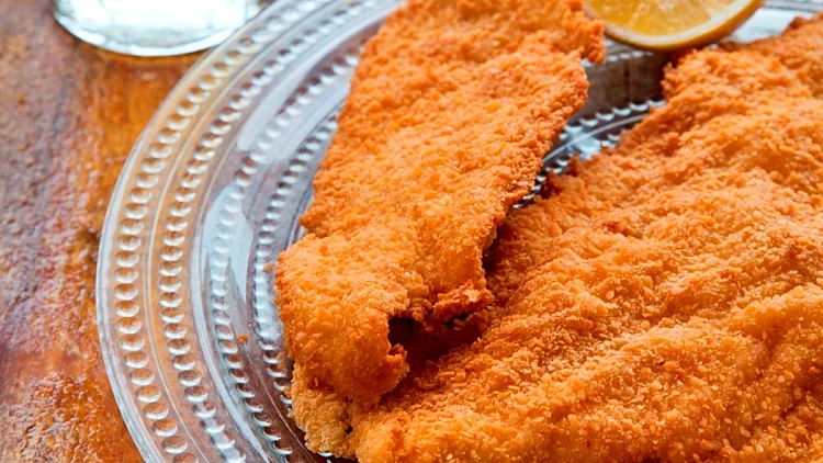 שניצלים כשרים לפסח, מסעדת שיין אנד שארפ