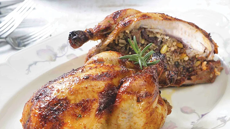 עופיונים ממולאים צלוי דבש עץ הזית