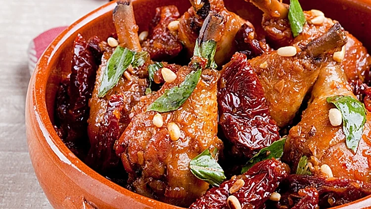 עוף בעגבניות ודבש