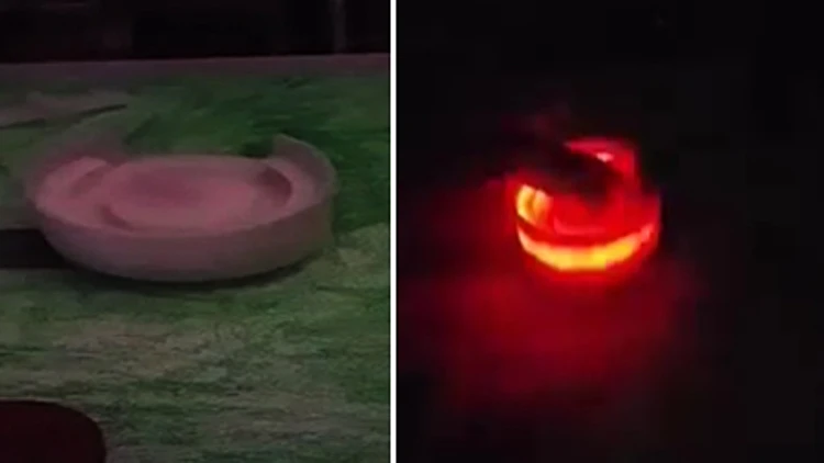 קרוסלה שנדלקת בלילה?