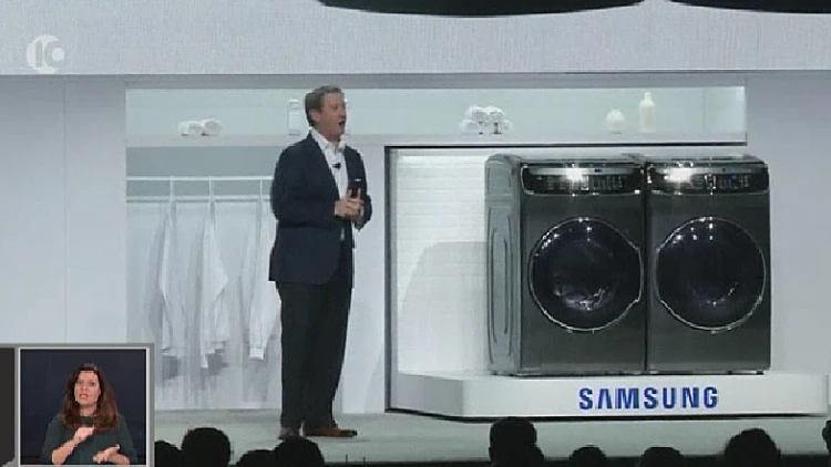 סמסונג מתוך תערוכת ces