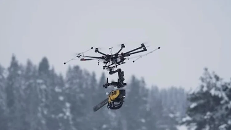 chainsaw drone