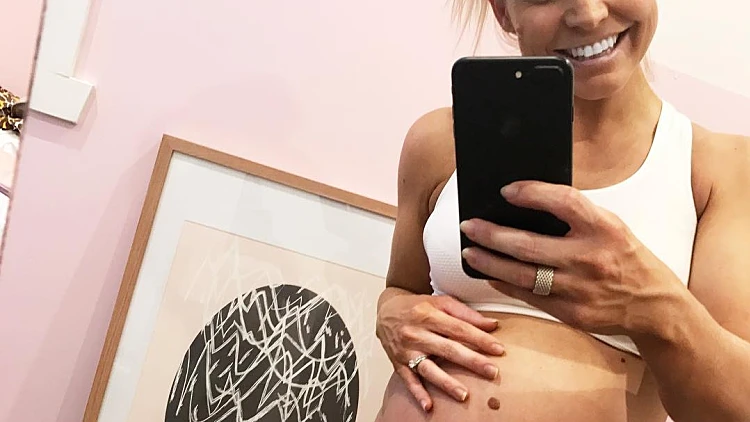 התאמנה בחדר לידה