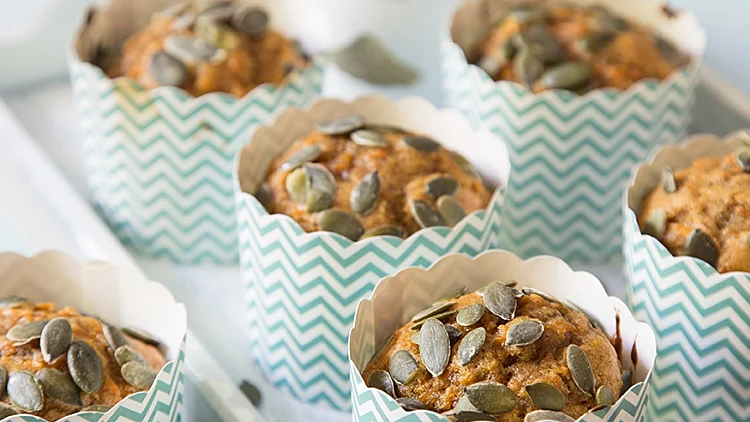 מאפינס גזר וטחינה