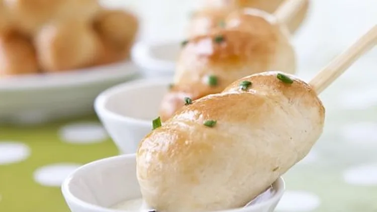 לחמניות חמאה ושום