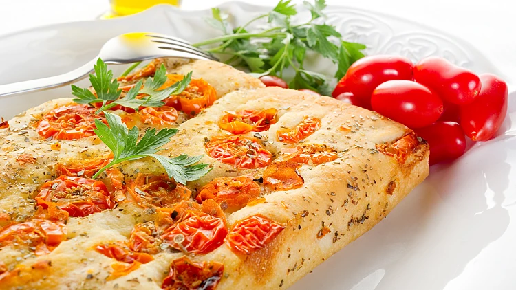 פוקאצ'ה ללא גלוטן וללא סוכר