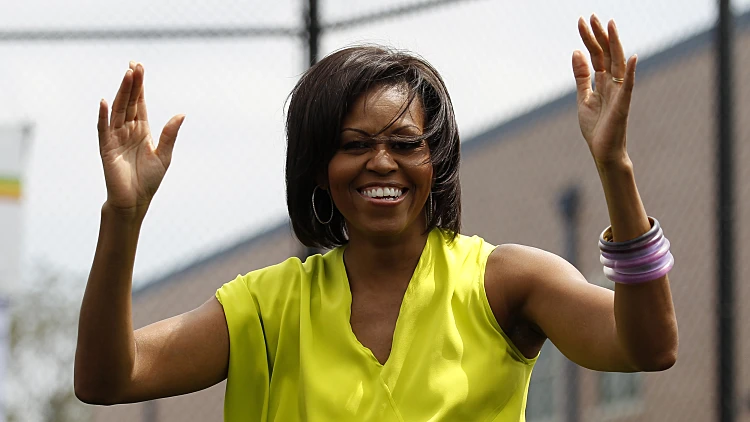 מישל אובמה, מים, כושר