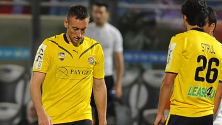 שחקני מכבי תל אביב מבואסים