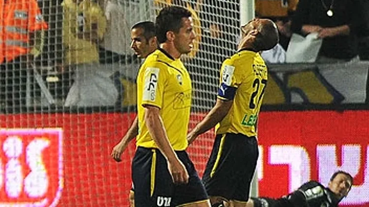 שחקני מכבי תל אביב מאוכזבים כרגיל