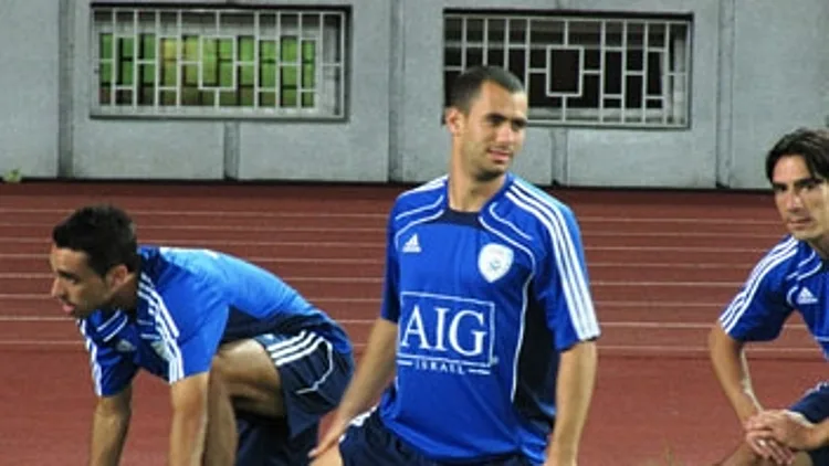 ורמוט באימון נבחרת ישראל