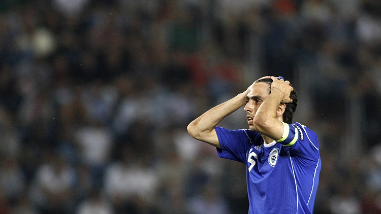 יוסי בניון במדי נבחרת ישראל