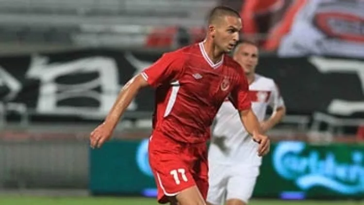 סהר במדי הפועל ת"א באירופה