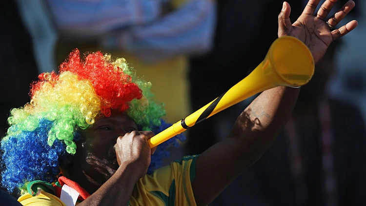 אוהד נבחרת דרום אפריקה