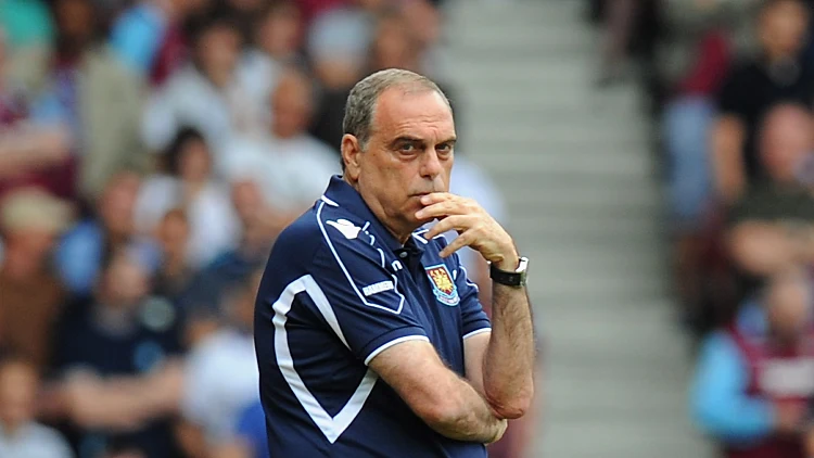 גרנט במשחק של ווסטהאם מול בלקבורן