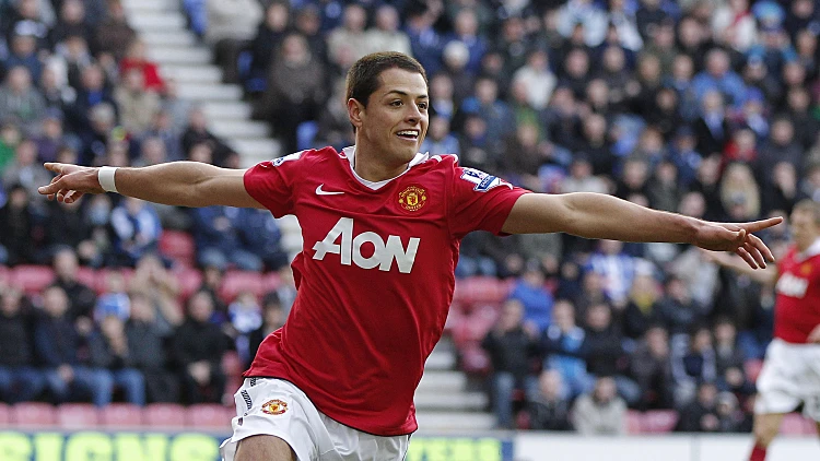 חלוץ מנצ'סטר יונייטד חוגג