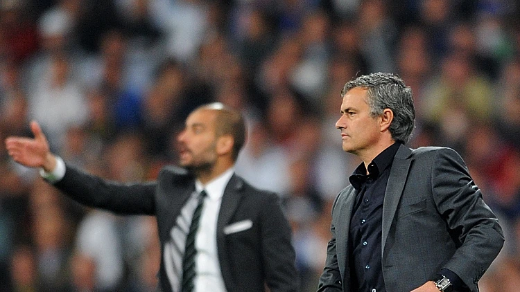 ז'וזה מוריניו ופפ גווארדיולה