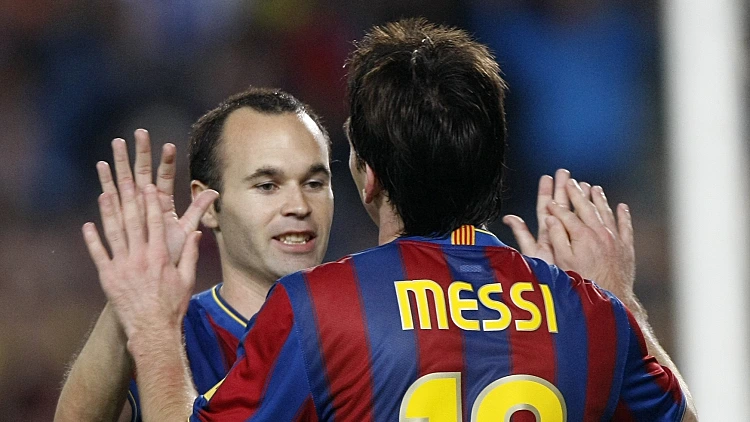 אנדרס אינייסטה וליונל מסי