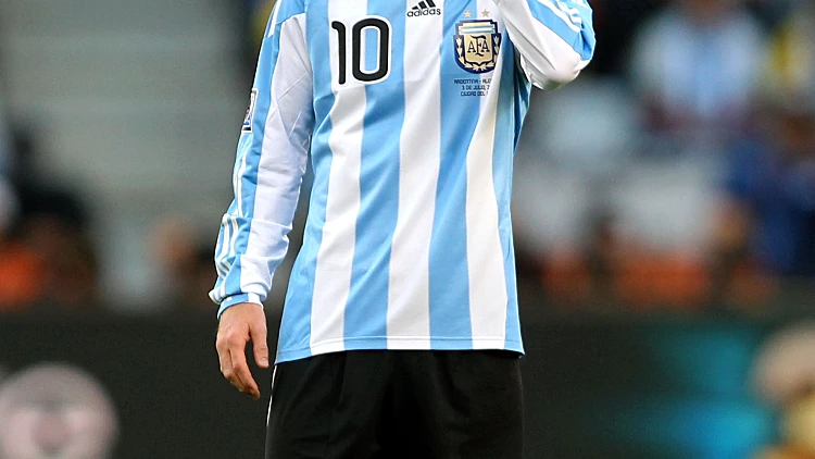 מסי מבואס במדי ארגנטינה