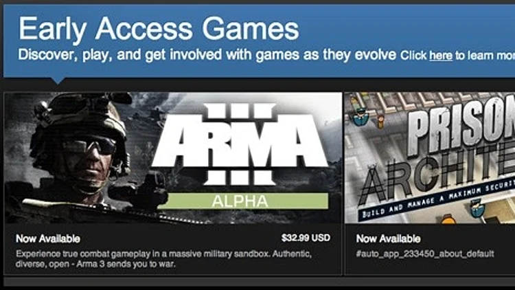 גישה מוקדמת ב-Steam