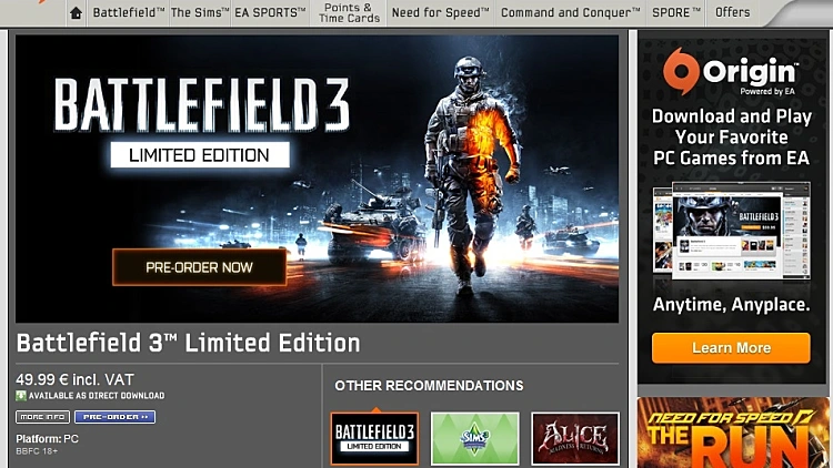 אלקטרוניק ארטס מוותרת על קופסאות